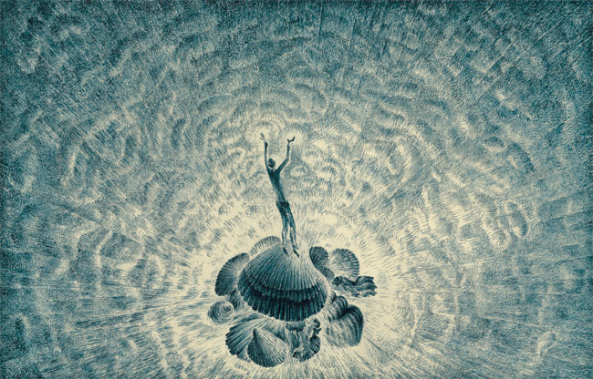 კალმით შესრულებული ნამუშევრები