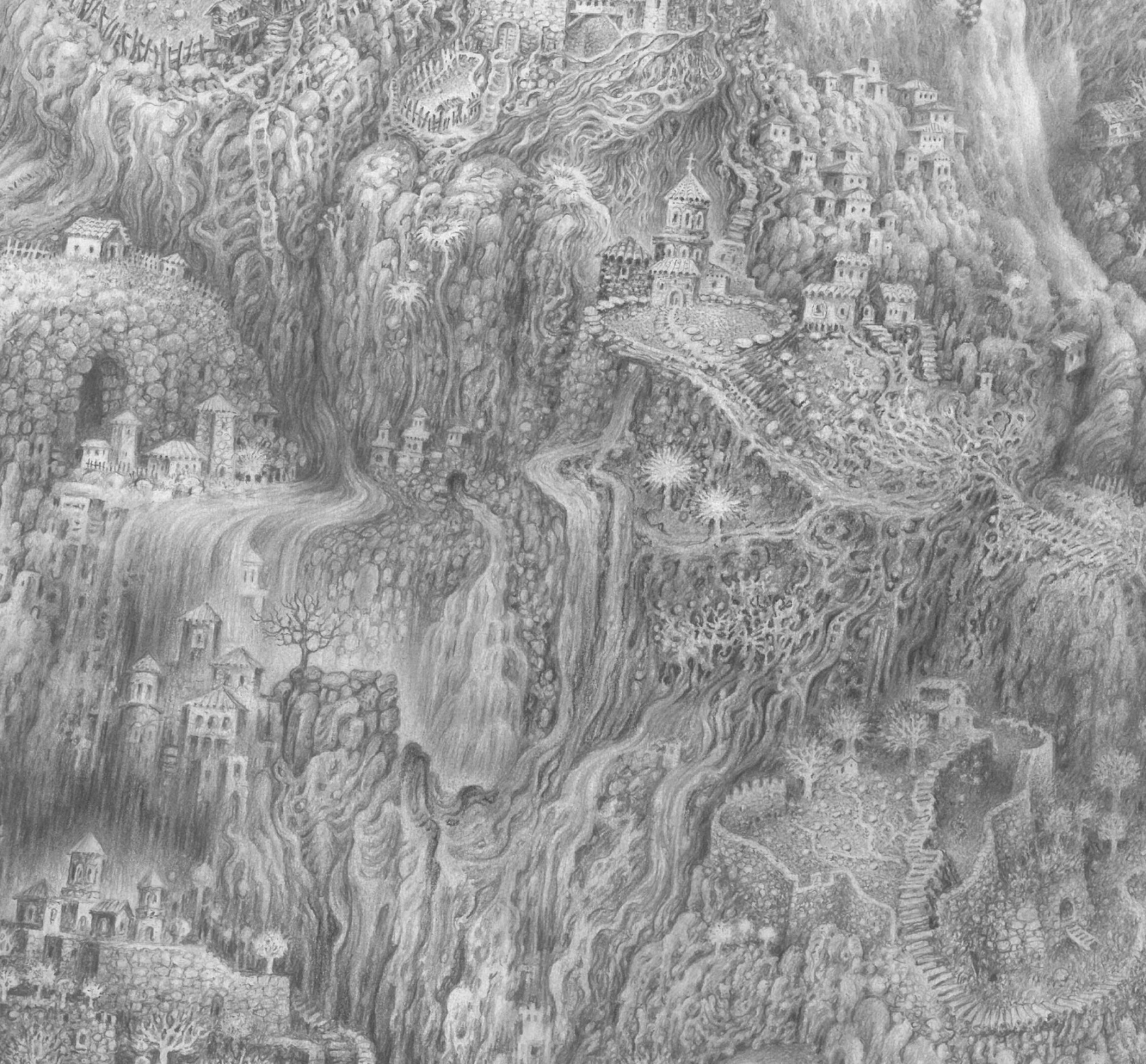 მოწამეთას მონასტერი. ფრაგმენტი