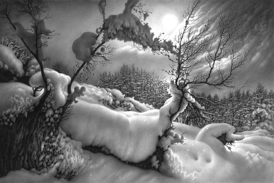 იმერეთის მთვარიანი ღამეები. 3. ფანქარი.