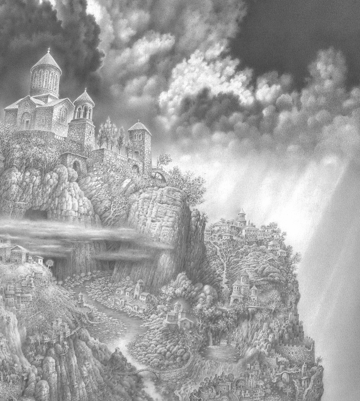 მოწამეთას მონასტერი. ფრაგმენტი