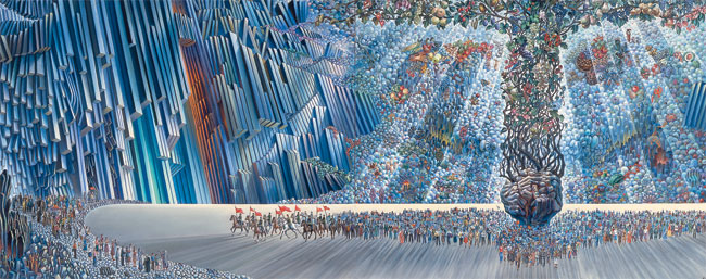 პანო "ხალხთა მეგობრობა".  (ფრაგმენტი)