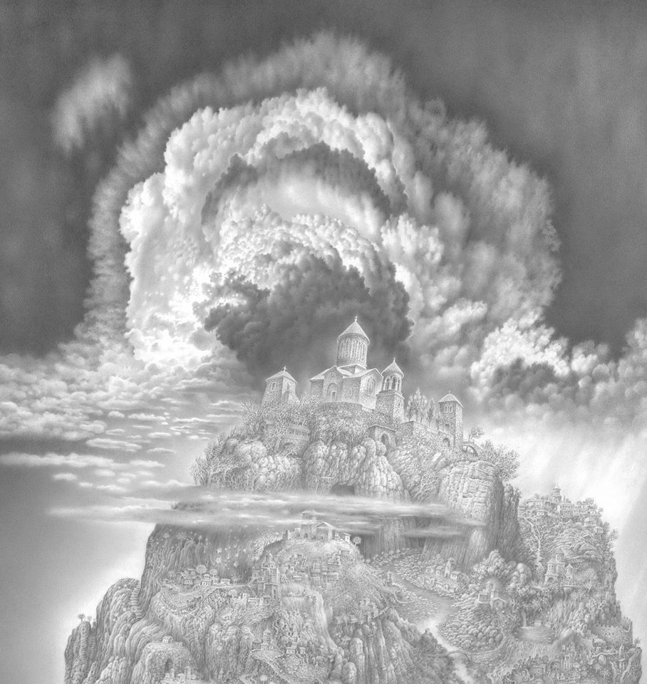 მოწამეთას მონასტერი.   ფრაგმენტი