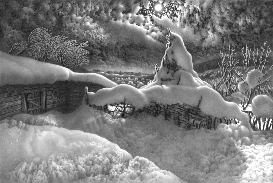 იმერეთის მთვარიანი ღამეები. 2. ფანქარი.