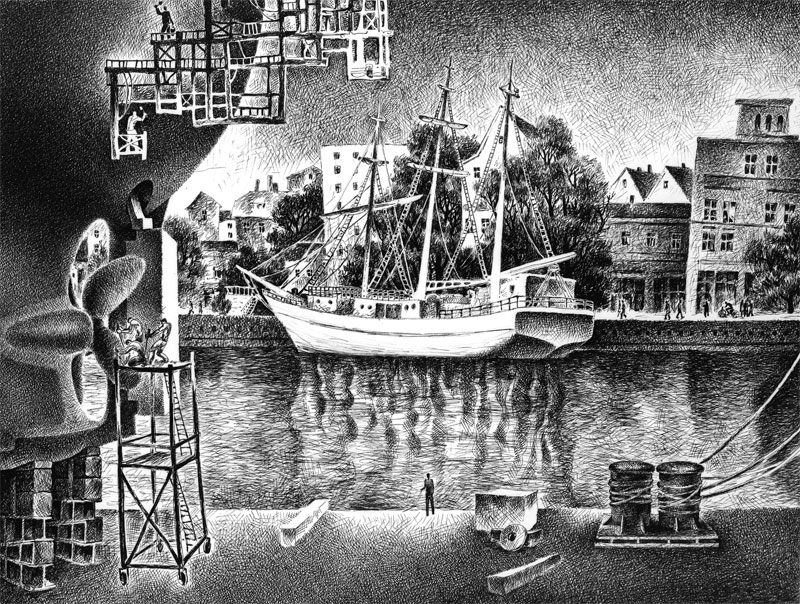 გემთმშენებლები. ნაწილი მესამე. ავტოკალამი.  1974.