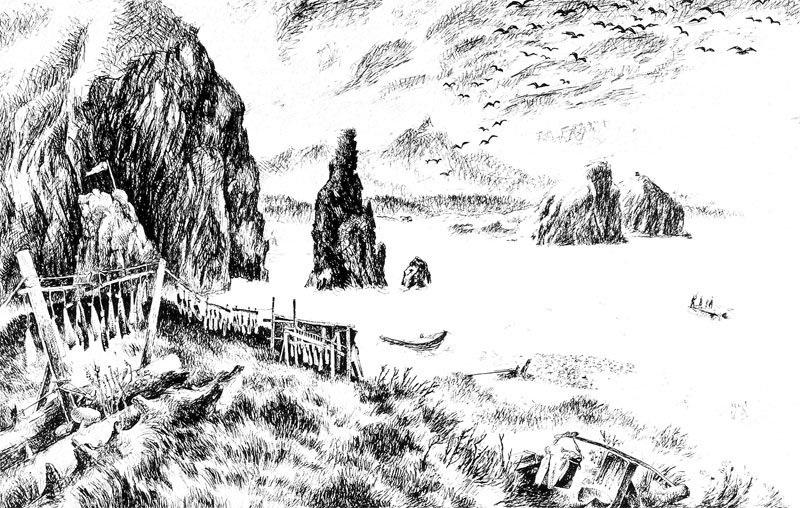 კუნძული კუნაშირი.  ავტოკალამი.  1977