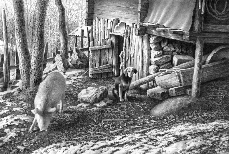 შინაური ცხოველები.