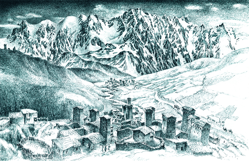 უშგული. ავტოკალამი. 1981