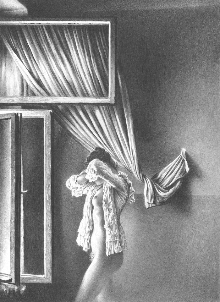 დილის სხივები. სერიიდან  "ქალი სივრცეში".